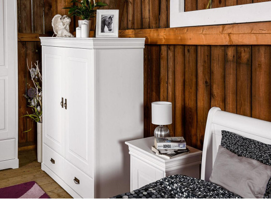 Bedroom Set Design Country House Luxury Furniture Bed Bedside table Chest of drawers 6 pcs.