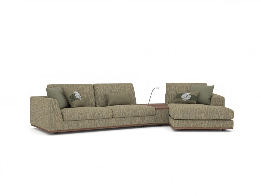 Complete Sofa set 3-piece Two-seater Sofa Relax Corner sofa L-shape Modern Armchair