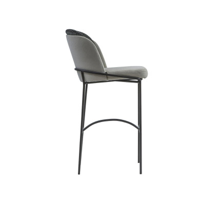 Dining room Bar Stool Design Bar Chairs Upholstery Chair Modern Gray