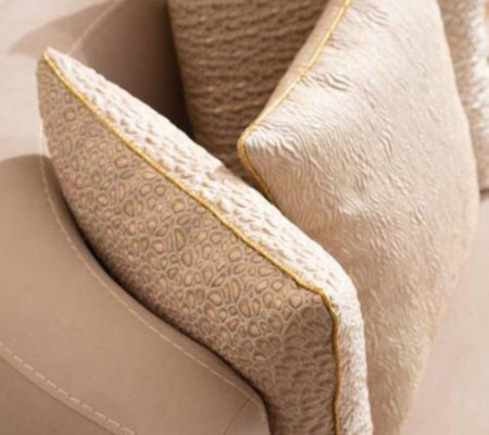 Armchair Luxury Upholstery Furniture Living room Single Seater Armchair Textile Lounge Restaurant