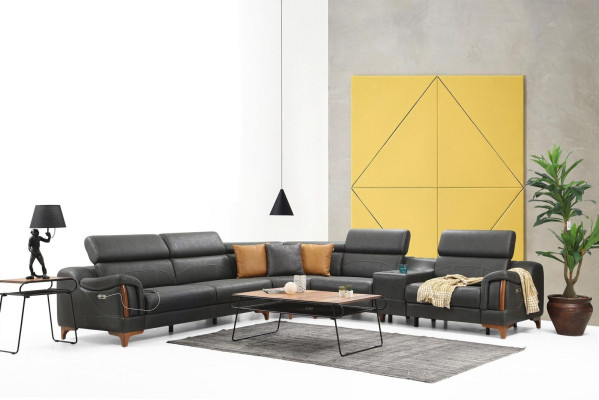 Corner sofa Luxury Sofa L-shape new Furniture Living room Designer Modern Textile