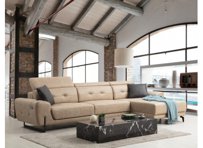 Luxury Living room Sofa Couch L-shape Designer Furniture Modern Seating furniture Upholstered furniture