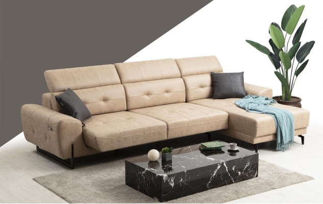 Luxury Living room Sofa Couch L-shape Designer Furniture Modern Seating furniture Upholstered furniture