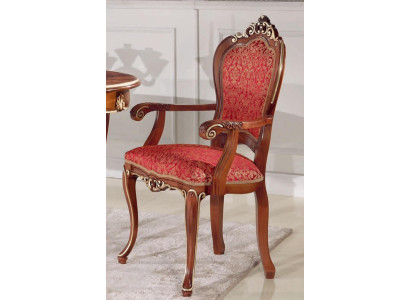 Classic Chairs Chair Designer Wooden Chair Dining room Recliner Luxury Wood Furniture