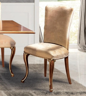 Chair Wood Italian Furniture Dining room Chairs Luxury Design Armchair Real wood