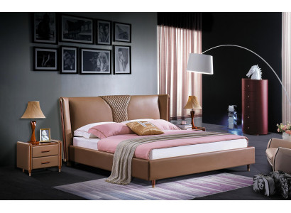 Bed Textile 2x Bedside table 3 pieces. Bedroom Set Furniture Modern Luxury Beds
