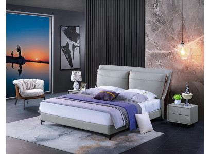 Luxury Bedroom Bed Bedside table 3 pcs. Set Design Beds Side tables new