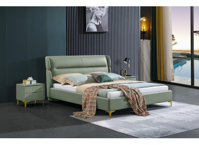 Luxury Bed Bedroom Furniture 2x Bedside table Set Beds hotel Furniture 3pcs.