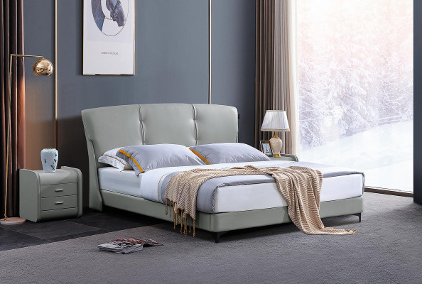 Double bed Bedroom Hotel Ehe Luxus Bed 2x Bedside table 3tlg Set Beds new