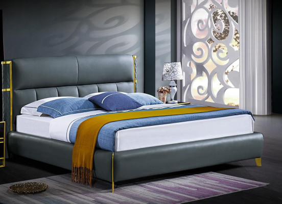 Luxury Bed Upholstery Design Double Beds Hotel Marriage Sleep Room Textile