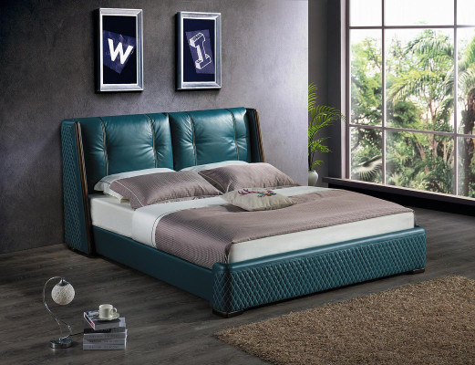 Bed Wood Beds Luxury.Hotel Double bed Classic s Bed frame country house