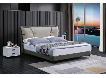 Luxury Furniture Beds Double bed Bedroom Double Bed Beige Hotel Furnishings