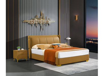 Bedroom Bed Upholstered bed Double bed Beds Big Design Luxury Double