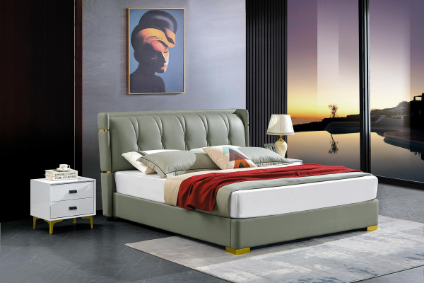 Bedroom Wooden bed Real Wood Bed Beds Hotel 180x200 Solid