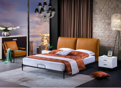Classic double bed bed marriage bed design luxury beds modern style. new 180x200cm