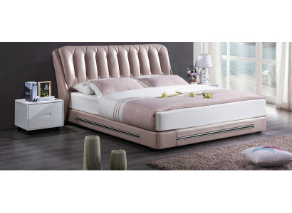 Classic r English Style Bed Double Textile Modern Beds 180x200cm