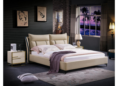 Double bed Bedroom Beds Luxury Double Furniture Bed Hotel Furnishings