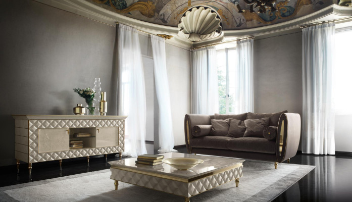 Sofa set Sofa Couch 3 + 3 Living room Designer Baroque Furniture Classic