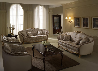Upholstery Couches Couch Luxury Sofa set 3+2+1 Seater Set Sofa Arredoclassic new