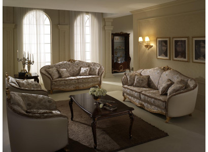 Luxury Class 3+1+1 Italian Furniture Sofa set Couch Sofa new