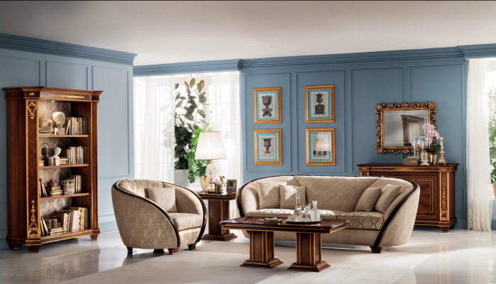 Luxury sofa set class 3+3 Italian furniture couch sofa new arredoclassic™