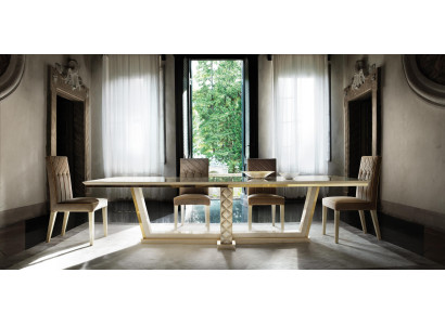 Dining table 6 Chairs Dining room Table Rococo Baroque Art Nouveau royal luxury
