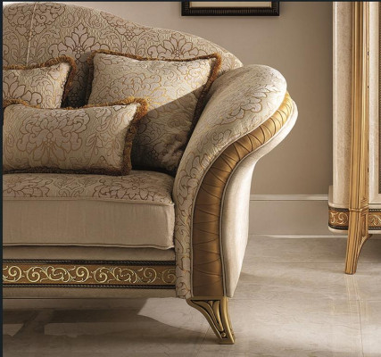 Italian Furniture Sofa Suite Group Classic Seat Sets 3+3 Seater