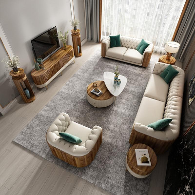Sofa set 4+2+1 Seater Living landscape Sofa Couch Upholstery Suite Sofas