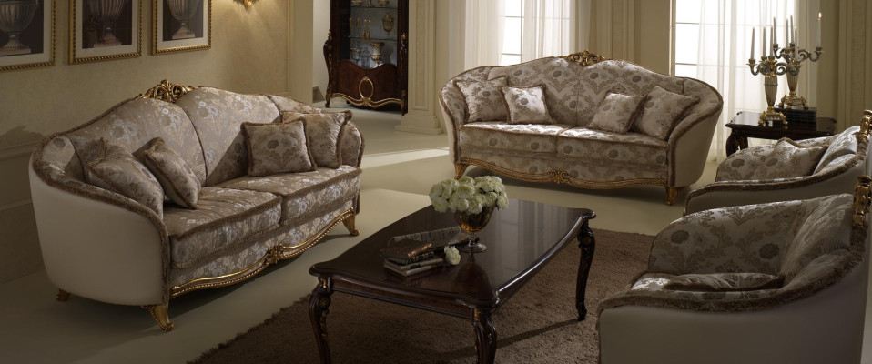 Sofa Sofa set 3+3 Set Seat Design Upholstery Sofas Couch Suite arredoclassic