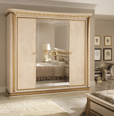 Luxury Clothes Wardrobe Clothes Cupboards High Gloss Designer Furniture Living Wood new