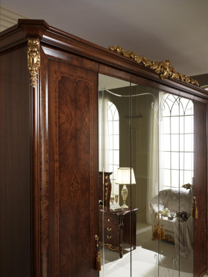 Clothes Wardrobe Design Clothes cabinets Mirror Furniture Living Wood Arredoclassic