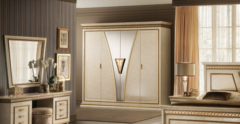 Classic r Antique Style Wardrobe Wardrobe Wood Coat rack Cabinets Baroque new