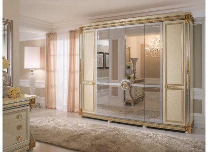 Wardrobe Bedroom Wood Wardrobe arredoclassic Baroque Rococo Cabinets