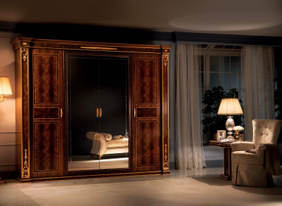 Wardrobe Antique Style Baroque Rococo Art Nouveau Furniture Bedroom