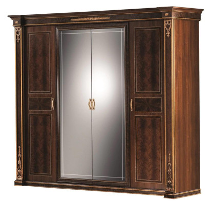 Wardrobe Bedroom Wood Wardrobe Modern Style Luxury Cabinets Classic