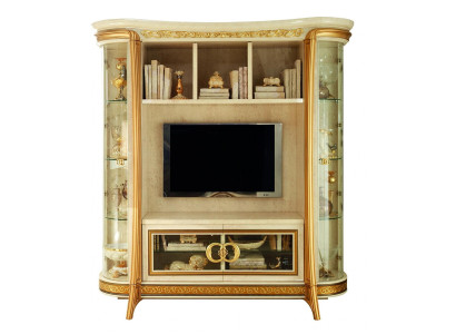 Living room extension media wall TV wall TV cabinet wall unit baroque rococo