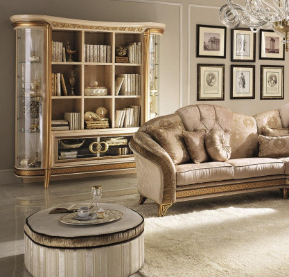 Office Bookcase Filing cabinet Luxury Furniture Style Antique Wardrobe arredoclassic