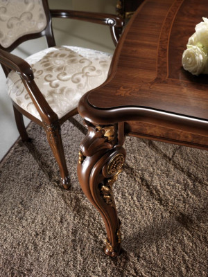 Dining table 6x Chairs Chair Dining room Set Table Dining set Tables 7tlg Suite new