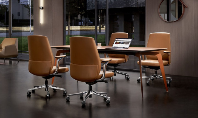 Office Conference table Tables Wood Dining room Meeting Table 220x102