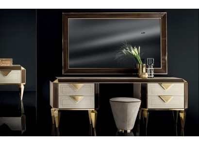 Dressing table Mirror + Stool Dressing table Dressing table Cosmetics arredoclassic