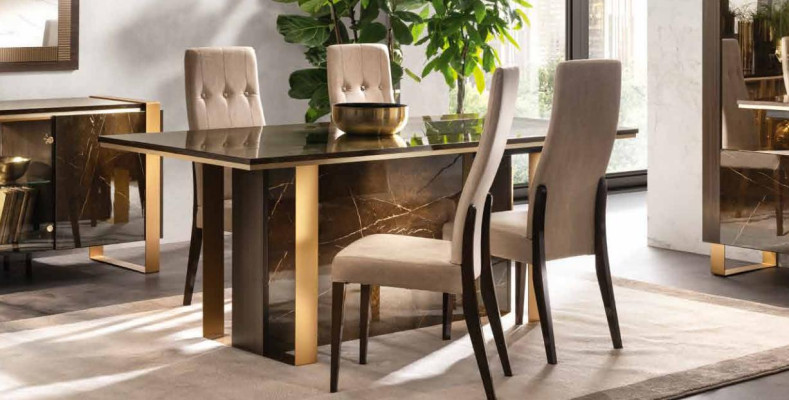 Italian Design Dining room Set Suite Chair Table Chest of drawers Group