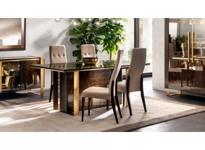 Dining table Dining room Set Dining set Classic r Table 5tlg Tables new 4x Chairs