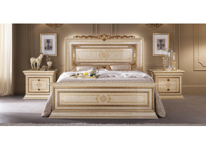 Marriage Bed Double Wood Hotel Beds 180x200 Furniture Bedroom arredoclassic
