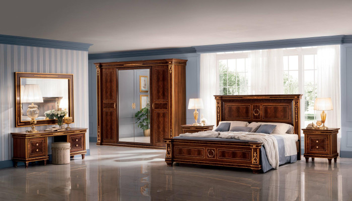 Classic s Designer Wood Bed Luxury Beds Noble Baroque Rococo Marriage