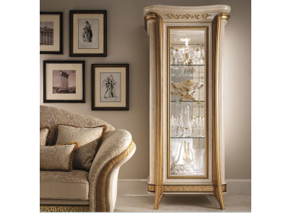 Luxury Shop Window Display Case Glass Wardrobe Classic Style Furniture Shelf ITALY new