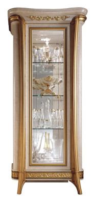 Empire style wardrobe display cabinet glass cabinet bookcase bookshelf