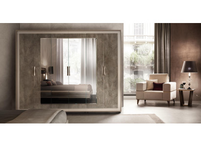Luxury Clothes Wardrobe Designer Clothes cabinets Wardrobe 6 doors arredoclassic