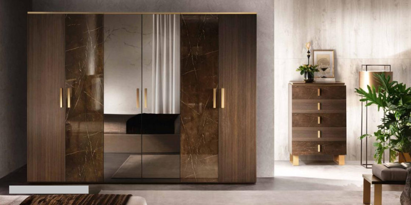 Wardrobe Design High Gloss Clothes Cabinets Furniture Living Furniture Wood