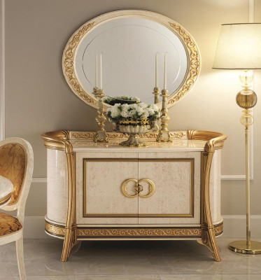 arredoclassic™ Chest of drawers Mirror Sideboard XXL Sideboard Lowboard Wood