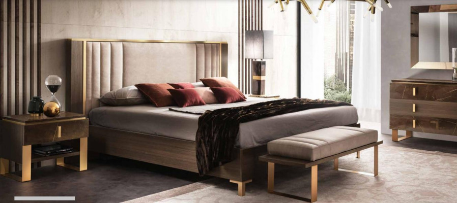 Arredo Alassic Furniture 3 pieces. Suite Italian Bedroom Bedside tables Set